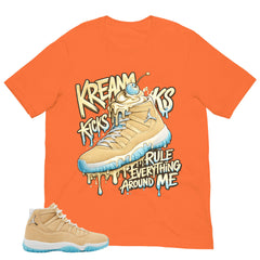 Graphic Tee Kream Kicks Shirt - to Matching Air Jordan 11 H-Town | Zadago