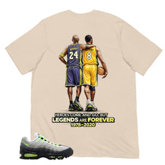 Graphic Tee Legends Are Forever Shirt - to Matching Air Max 95 Neon | Zadago