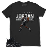 Graphic Tee MJ North Carolina Shirt - to Matching Air Jordan 6 Cap and Gown | Zadago