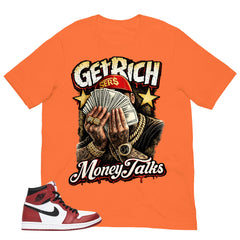 Graphic Tee Money Talk Shirt - to Matching Air Jordan 1 Chicago | Zadago