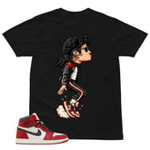 Graphic Tee My Vibe Jackson Shirt - to Matching Air Jordan 1 Chicago Lost & Found | Zadago