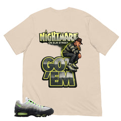 Graphic Tee Nightmare On Elm Street Shirt - to Matching Air Max 95 Neon | Zadago