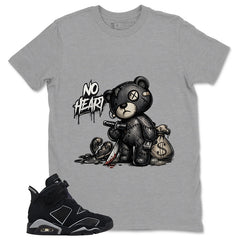 Graphic Tee No Heart Shirt - to Matching Air Jordan 6 Cap and Gown | Zadago