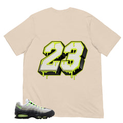 Graphic Tee Number 23 Legend Shirt - to Matching Air Max 95 Neon | Zadago