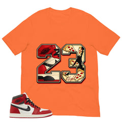 Graphic Tee Number 23 Shirt - to Matching Air Jordan 1 Chicago Lost & Found | Zadago