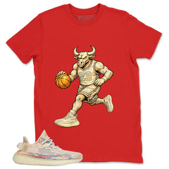 Graphic Tee Raging Bull Shirt - to Matching Yeezy 350 V2 MX Oat | Zadago