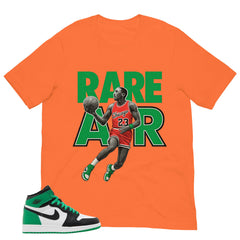 Graphic Tee Rare Air Shirt - to Matching Air Jordan 1 Lucky Green | Zadago