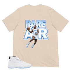 Graphic Tee Rare Air Shirt - to Matching Air Jordan 11 Legend Blue | Zadago