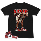 Graphic Tee Sicker Shirt - to Matching Air Jordan 1 Chicago | Zadago
