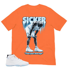 Graphic Tee Sicker Than Your Average Shirt - to Matching Air Jordan 11 Legend Blue | Zadago