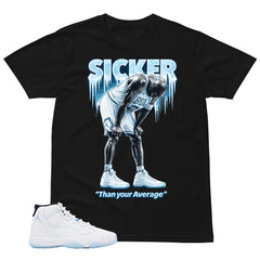 Graphic Tee Sicker Than Your Average Shirt - to Matching Air Jordan 11 Legend Blue | Zadago