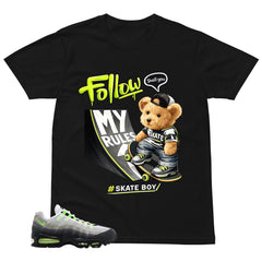 Graphic Tee Skate Boy Shirt - to Matching Air Max 95 Neon | Zadago