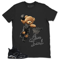 Graphic Tee Slam Dunk Shirt - to Matching Air Jordan 6 Cap and Gown | Zadago