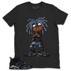 Graphic Tee Sneaker Boy Shirt - to Matching Air Jordan 6 Cap and Gown | Zadago