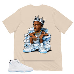 Graphic Tee Sneaker Fresh Shirt - to Matching Air Jordan 11 Legend Blue | Zadago