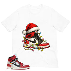 Graphic Tee Sneaker Light | Matching Off-White x Air Jordan 1 Chicago | Zadago