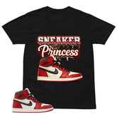 Graphic Tee Sneaker Princess Shirt - to Matching Air Jordan 1 Chicago Lost & Found | Zadago