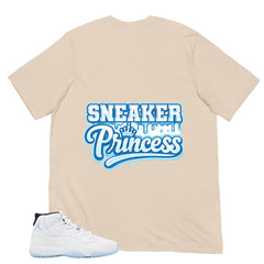 Graphic Tee Sneaker Princess Shirt - to Matching Air Jordan 11 Legend Blue | Zadago