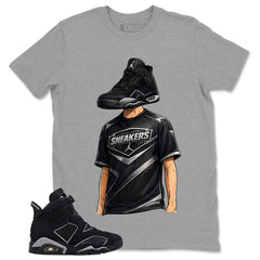 Graphic Tee Sneakerhead Shirt - to Matching Air Jordan 6 Cap and Gown | Zadago