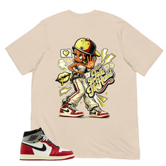Graphic Tee Talk To The Hand | Matching Jordan 1 Union LA Chicago Shadow | Zadago