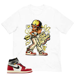 Graphic Tee Talk To The Hand | Matching Jordan 1 Union LA Chicago Shadow | Zadago