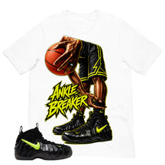 Graphic Tee to Match Air Foamposite Pro Voltage | Ankle Breaker Shirt | Zadago