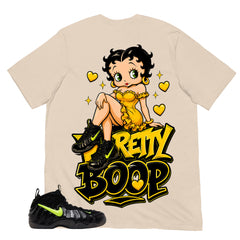 Graphic Tee to Match Air Foamposite Pro Voltage | Betty Boop Shirt | Zadago