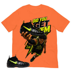 Graphic Tee to Match Air Foamposite Pro Voltage | Did You Get Em Shirt | Zadago