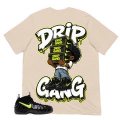 Graphic Tee to Match Air Foamposite Pro Voltage | Drip Gang Shirt | Zadago