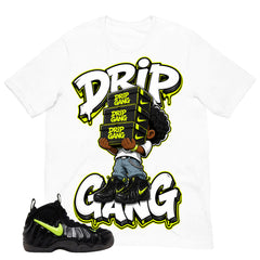 Graphic Tee to Match Air Foamposite Pro Voltage | Drip Gang Shirt | Zadago