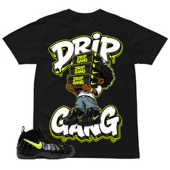 Graphic Tee to Match Air Foamposite Pro Voltage | Drip Gang Shirt | Zadago