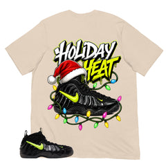 Graphic Tee to Match Air Foamposite Pro Voltage | Holiday Heat Shirt | Zadago