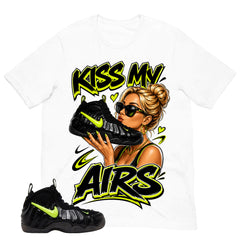 Graphic Tee to Match Air Foamposite Pro Voltage | Kiss My Airs Shirt | Zadago