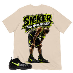 Graphic Tee to Match Air Foamposite Pro Voltage | Sicker Shirt | Zadago