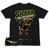 Graphic Tee to Match Air Foamposite Pro Voltage | Sicker Shirt | Zadago