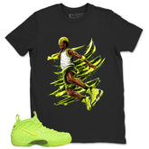 Graphic Tee to Match Air Foamposite Volt | Air Baller Shirt | Zadago