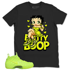 Graphic Tee to Match Air Foamposite Volt | Betty Boop Shirt | Zadago