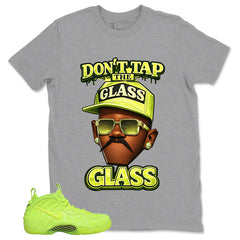 Graphic Tee to Match Air Foamposite Volt | Don't Tap The Glass Shirt | Zadago