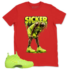 Graphic Tee to Match Air Foamposite Volt | Sicker Shirt | Zadago