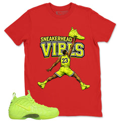 Graphic Tee to Match Air Foamposite Volt | Sneakerhead Vibes Shirt | Zadago
