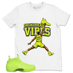 Graphic Tee to Match Air Foamposite Volt | Sneakerhead Vibes Shirt | Zadago
