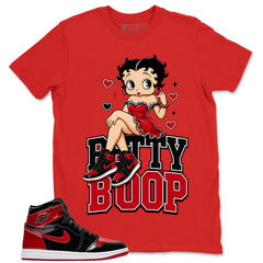 Graphic Tee to Match Patent Bred 1s - Betty Boop Shirt