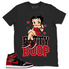 Graphic Tee to Match Patent Bred 1s - Betty Boop Shirt