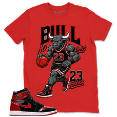 Graphic Tee to Match Patent Bred 1s - Bull 23 Shirt