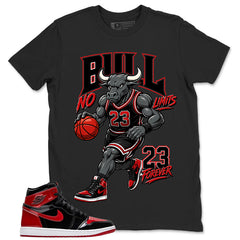 Graphic Tee to Match Patent Bred 1s - Bull 23 Shirt
