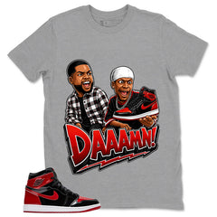 Graphic Tee to Match Patent Bred 1s - Daaamn Sneaker Shirt