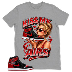 Graphic Tee to Match Patent Bred 1s - Kiss My Airs Shirt