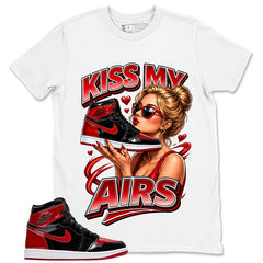 Graphic Tee to Match Patent Bred 1s - Kiss My Airs Shirt