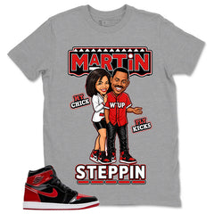 Graphic Tee to Match Patent Bred 1s - Martin Steppin Shirt