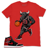 Graphic Tee to Match Patent Bred 1s - Raging Bull Shirt